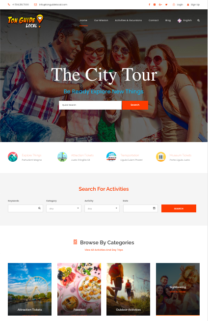 portfolio, ton guide local